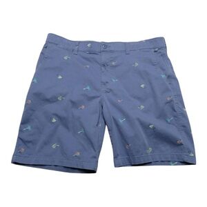 Foundry Shorts Size 48 Fly Fishing Flies Pattern Blue Chino Fly Tying Mens
